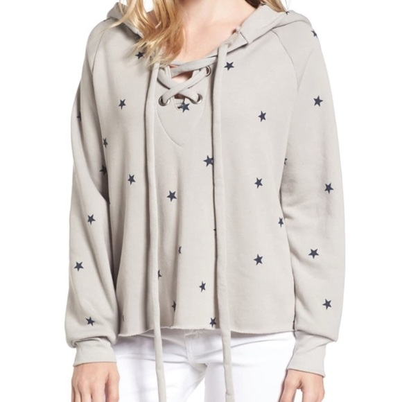 NWT Wildfox Football Star Hutton Sweatshirt - Picture 2 of 8